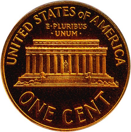 image for: 1960 1c PCGS Proof 67 RD Cameo (Small Date)