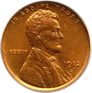 image for: 1912-D 1c PCGS MS65 RD