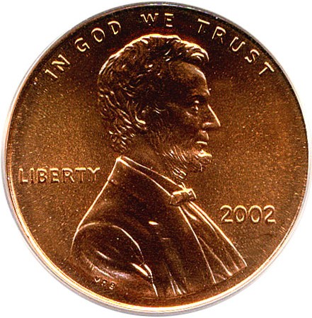 image for: 2002 1c PCGS MS68 RD