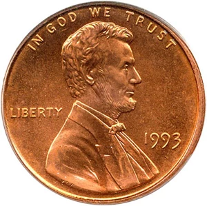 image for: 1993 1c PCGS MS68 RD