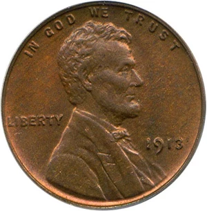image for: 1913 1c PCGS MS63 RB
