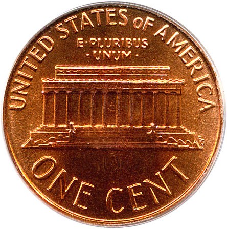 image for: 1986 1c PCGS MS67 RD