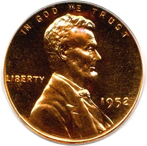 image for: 1952 1c PCGS Proof 65 RD Cameo