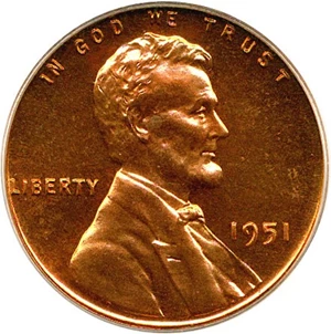 image for: 1951 1c PCGS Proof 65 RD