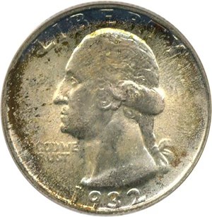 image for: 1932 25c PCGS/CAC MS65
