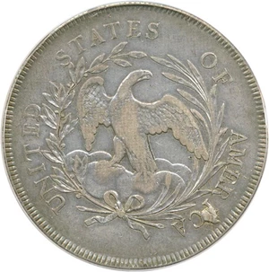 image for: 1796 $1 PCGS VF35