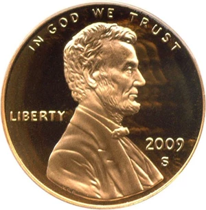 image for: 2009-S 1c PCGS Proof 70 RD DCameo (Formative Years)