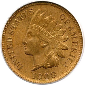 image for: 1908-S 1c PCGS/CAC MS64 RB