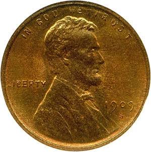 image for: 1909-S VDB 1c NGC/CAC MS66 RB