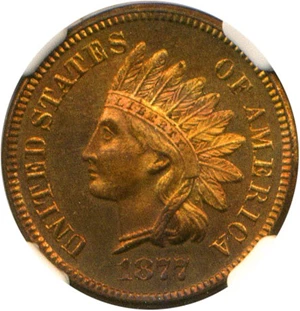 image for: 1877 1c NGC/CAC Proof 65 RB