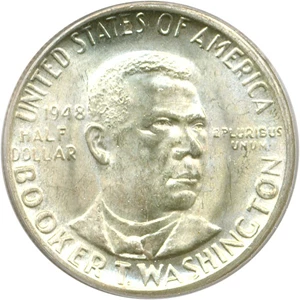 image for: 1948-D BTW 50c PCGS/CAC MS65