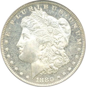 image for: 1880-O $1 PCGS MS64 DMPL