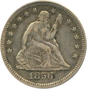 image for: 1856-O 25c PCGS VF30