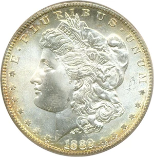 image for: 1889-S $1 PCGS/CAC MS66