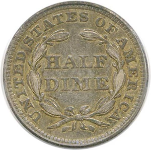 image for: 1840 H10c PCGS/CAC XF40 (Drapery) OGH
