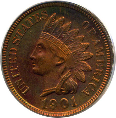 image for: 1901 1c PCGS/CAC Proof 66 RB
