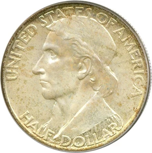 image for: 1935-S Boone 50c PCGS/CAC MS66