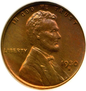 image for: 1930-S 1c NGC MS67 RD