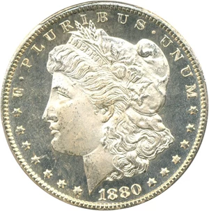 image for: 1880-CC $1 PCGS MS66 PL