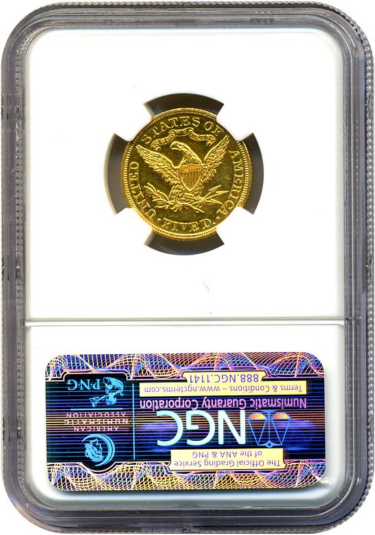 image for: 1904 $5 NGC Proof 62 Cameo