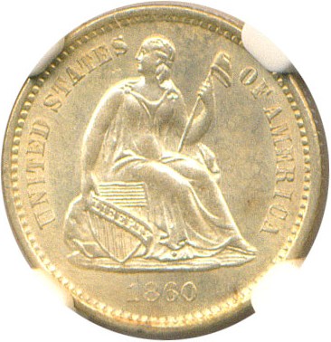 image for: 1860-O H10c NGC MS63