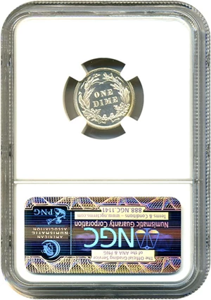 image for: 1900 10c NGC Proof 67 Cameo