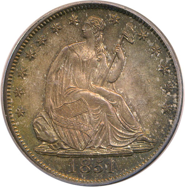 image for: 1851-O 50c PCGS MS65