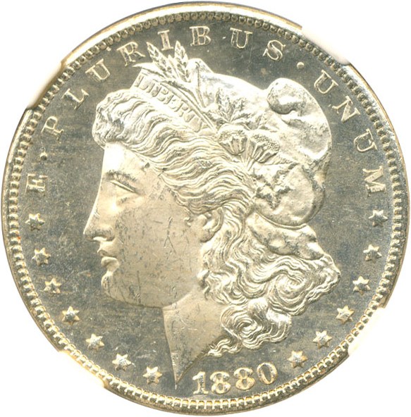 image for: 1880-CC $1 NGC/CAC MS64 PL