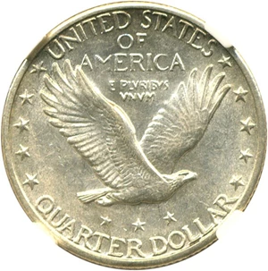 image for: 1923-S 25c NGC/CAC AU55 FH
