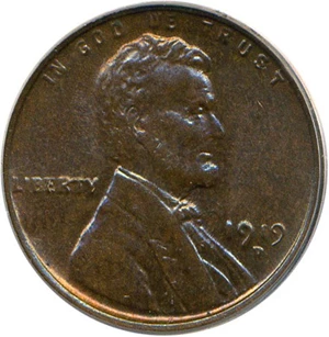 image for: 1919-D 1c PCGS/CAC MS64 BN