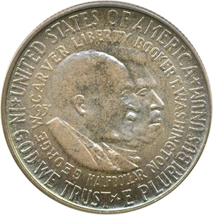 image for: 1951 Wash-Carver 50c PCGS/CAC MS66 * Color *