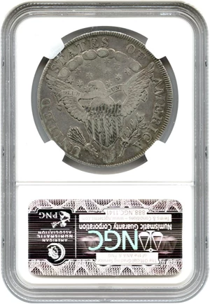 image for: 1798 $1 NGC VF Details (Large Eagle, Improperly Cleaned)