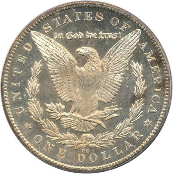 image for: 1879-CC $1 PCGS MS63 DMPL