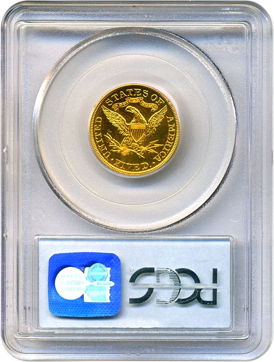 image for: 1906 $5 PCGS/CAC Proof 65 Cameo