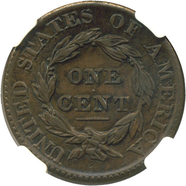 image for: 1826/5 1c NGC AU58 BN (N-8)