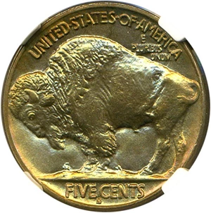 image for: 1914-S 5c NGC MS67 * Star/Color *
