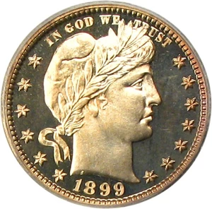 image for: 1899 25c PCGS/CAC Proof 66