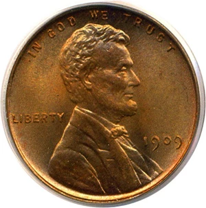image for: 1909 1c PCGS MS67 RD (Lincoln)