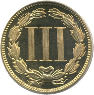image for: 1883 3cN PCGS Proof 66 DCameo