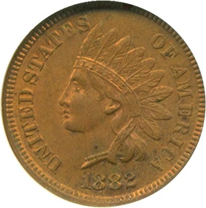 image for: 1882 1c NGC MS64 RB
