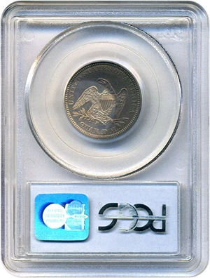 image for: 1859 25c PCGS/CAC Proof 66 Cameo * Finest at CAC *