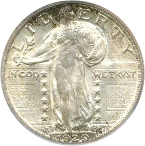 image for: 1929 25c PCGS MS66 FH