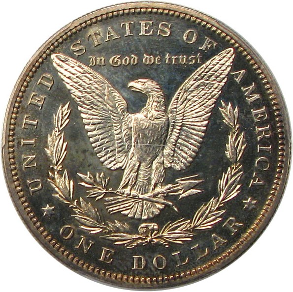 image for: 1887 $1 PCGS Proof 63 Cameo