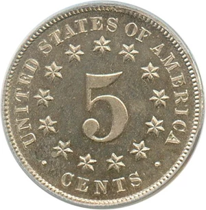 image for: 1873 5c PCGS Proof 66 Cameo (Closed 3)