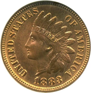 image for: 1883 1c NGC MS65 RD