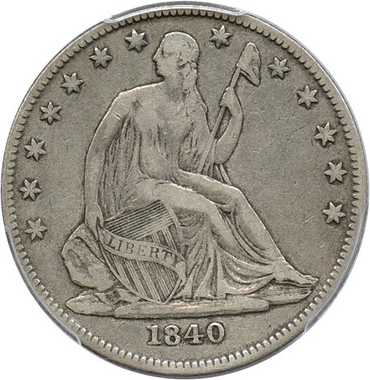 image for: 1840-O 50c PCGS VF20