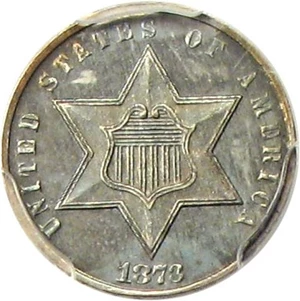 image for: 1873 3cS PCGS Proof 63