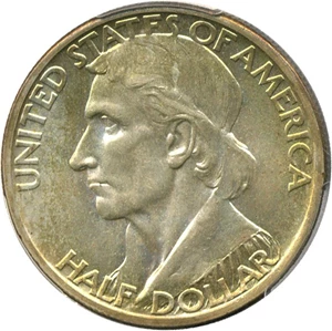 image for: 1935-S Boone 50c PCGS/CAC MS66