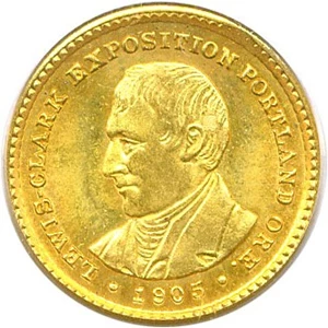 image for: 1905 Lewis & Clark G$1 PCGS MS65