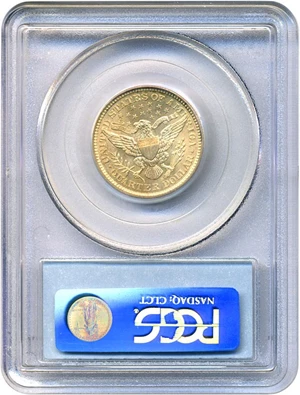 image for: 1895-S 25c PCGS MS67 * Pop 1 *